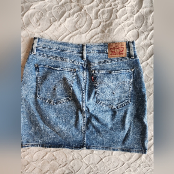 Levi's Mile High Mini Skirt - Picture 4 of 5